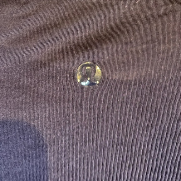 Lululemon 3/4 Sleeve Navy Blue Top - Picture 3 of 3